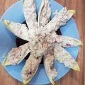 El cooksnap de Maria cuando hizo Endivias rellenas con ensaladilla de atún (lowcarb).