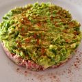 El cooksnap de IVJ89 cuando hizo Tartar de salchichón y aguacate.