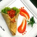Cooksnap dari Khomzah Nur Hozin untuk resep Tortila/Taco sosis simple 😉