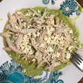 El cooksnap de Sandiiiiiiiii cuando hizo Enchiladas verdes con crema🌹.