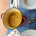 El cooksnap de Antonio Nuñez Auñon cuando hizo Risotto de gambas y trigueros.