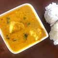 Rashmi Rai's cooksnap of when they made Gatte ki sabzi.