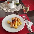El cooksnap de Ivan Camilo Duran cuando hizo Salmón con salsa de cítricos y finas hierbas.