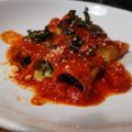 Charlie's cooksnap of when they made Spinach ricotta cannelloni.