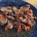 El cooksnap de Carlos Muñiz A Iglesias cuando hizo Solomillo de cerdo en salsa.