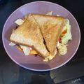 Cooksnap dari Ayu Yuliarti Dharma Putri untuk resep Sandwich Panggang Telur Wortel Praktis (Bisa untuk diet)