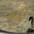 Cooksnap Fatter semasa beliau membuat Bubur Jagung.