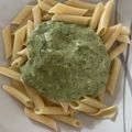 El cooksnap de Desirée Raposo de Oliveira cuando hizo Pasta con Salsa de Alcachofa y Espinaca.