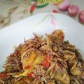 Cooksnap ZuitaAisyah semasa beliau membuat Kentang Berlada.