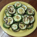 El cooksnap de Marina I. Blanck cuando hizo Zucchini a la plancha o al disco.
