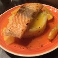 El cooksnap de Paco Perez Marrero cuando hizo Salmón a la Naranja.