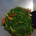 Cooksnap dari Bunda Khai untuk resep Tumis kangkung terasi tetap hijau walau dingin