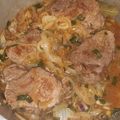 El cooksnap de María Amelia cuando hizo Bifes encebollados.