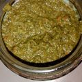 Kamla का कुकस्नैप जब उन्होंने पुदीने और हरा धनिया की चटनी (Pudine aur hara dhaniya ki chutney recipe in hindi) बनाया था।