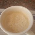 El cooksnap de Pablo Juarez cuando hizo Frapuccino frío con café.