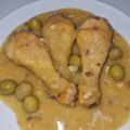 El cooksnap de Maria Garcia cuando hizo Jamoncitos de Pollo con aceitunas deshuesadas.
