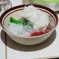 Cooksnap dari Salmaputri untuk resep Es Pisang Ijo kulit dadar | wajan kwalik