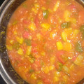 El cooksnap de Mipitufi cuando hizo Pisto con calabacín.