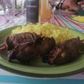 El cooksnap de Maria Gonzalez cuando hizo Carne rellena de verduras con papas salteadas al champiñón.