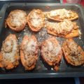 El cooksnap de roangar cuando hizo Boniatos rellenos de setas con bacon - Receta de Batch Cooking.