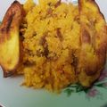 El cooksnap de Tellez Elena cuando hizo Majadito de charque.