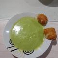 El cooksnap de AnaLi cuando hizo Crema de calabacín.