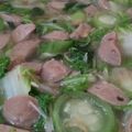 Cooksnap dari Meta Ichwan untuk resep Sup Oyong Sawi Putih Bakso