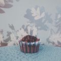 benedekinga Cooksnap-ja, amikor elkészítette a(z) Kakaós és meggyes muffin receptet.