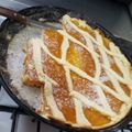 El cooksnap de Silvina La Mas Linda cuando hizo Pasta frola.