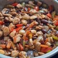 El cooksnap de Luz cuando hizo Pollo con almendras (estilo oriental).