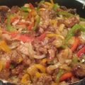 El cooksnap de Vivian Garza Amador cuando hizo Cerdo agridulce.