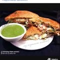 Hiral Pandya Shukla's cooksnap of when they made પનીર સેન્ડવીચ વિથ મેયો ગ્રીન ચટણી(Paneer sandwich wid mayo green chutney recipe in Gujarati).