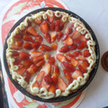 El cooksnap de Alejandra Zurita cuando hizo Tarta de frutillas con crema pastelera.