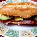 El cooksnap de carme castillo cuando hizo Catalana: Pan con tomate y jamón serrano.