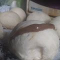 El cooksnap de Florencia Perez cuando hizo Miguelitos (pan de leche).