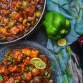Ekta Rajput का कुकस्नैप जब उन्होंने चिली पनीर (Chilli Paneer recipe in Hindi) बनाया था।