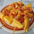 El cooksnap de MariadeGrazia cuando hizo Brocheta de ceviche de langostino.