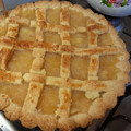 El cooksnap de Patricia Moyes cuando hizo Tarta de manzana DELICIOSA 😋❤️ ideal compañera del mate.