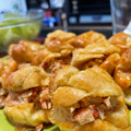 El cooksnap de 丹ⁿɠěɩꪖ 𝚂ꪋ𝔩ꪋᴢꪋɹ 💚🤍🖤 cuando hizo Profiteroles salados rellenos de atún.