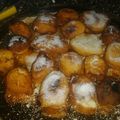 El cooksnap de Melany Tesolin cuando hizo Buñuelitos.