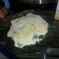 El cooksnap de Juli Panduri cuando hizo Tortilla de espinaca.