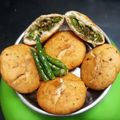 Bharati Kini's cooksnap of when they made मटार कचोरी (Matar kachori recipe in marathi).