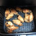 El cooksnap de Cristina García cuando hizo Alitas de pollo fritas en freidora de aire (Cosori).