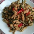 Cooksnap dari DW (Dapoer Wija) untuk resep Cisindes (buncis asin pedes)