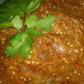 Vrinda Idnani's cooksnap of when they made Baingan Barta.