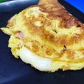 El cooksnap de BdMurcie cuando hizo Omelette de jamón y queso.