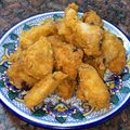 El cooksnap de Roxana Herner cuando hizo Alitas de pollo frito estilo KFC 🍗 acompañadas con salsa picante🌶️ y salsa de miel y mostaza 🍯.