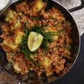 Kiran Shoaib's cooksnap of when they made Chicken qeema karahi.