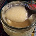 El cooksnap de María cuando hizo Mousse de durazno 🍑. Exquisito!.