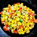Flora's Kitchen's cooksnap of when they made Corn Salad.